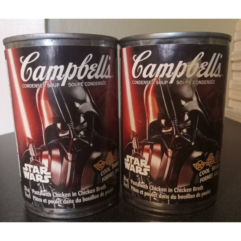 ​2019 Limited Edition – Star Wars Darth Vader Campbell Soup Can 10 oz